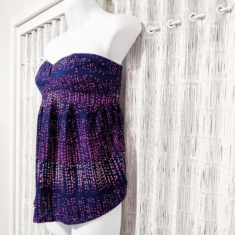 Roxy Strapless Top Size S